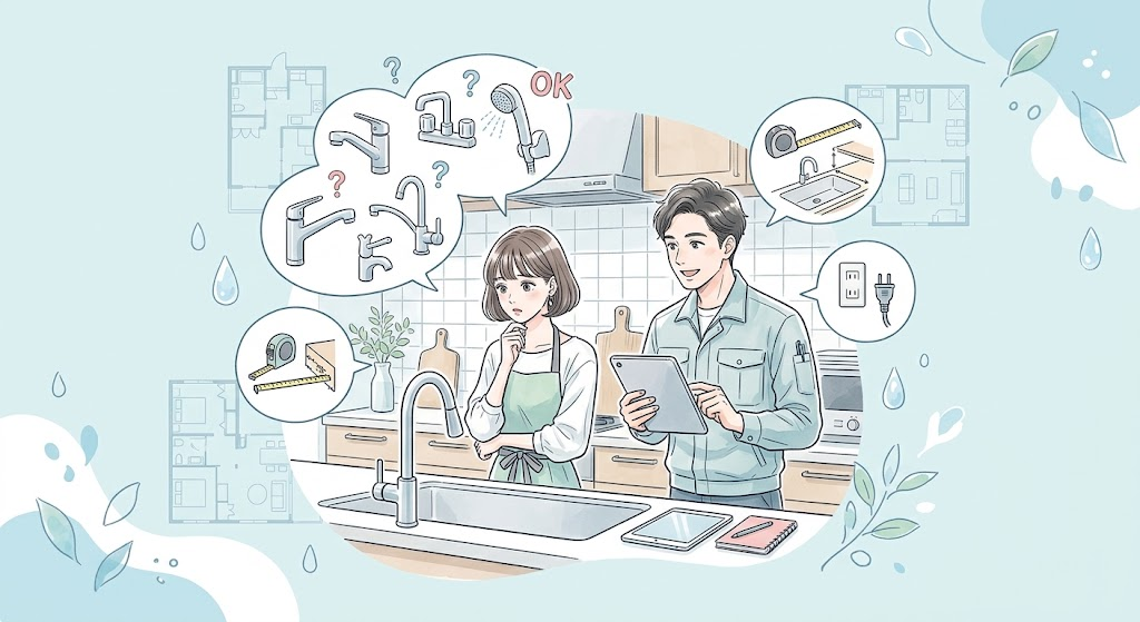 水素マニア:賃貸住宅や特殊な水栓でも設置できる?キッチンの確認ポイント