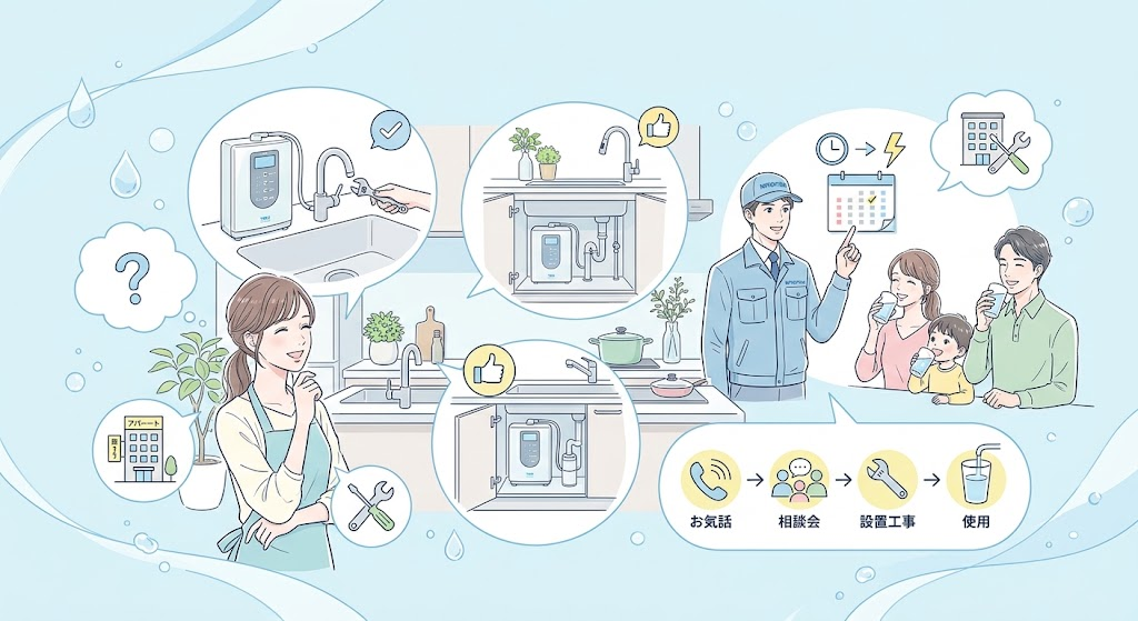 水素マニア:日本トリムの設置工事・導入に関するよくある質問(FAQ)