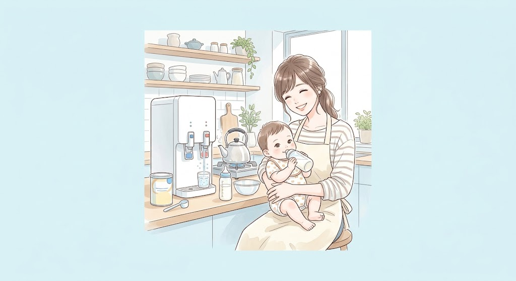 水素マニア:赤ちゃんのミルク作りにアクアバンク・日本トリムのお水は使える?