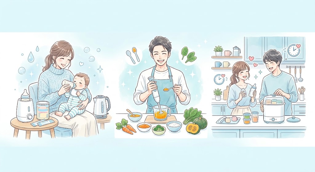 水素マニア:赤ちゃんのミルク作りや離乳食で活用する3つのメリット