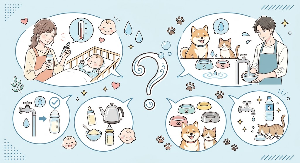 水素マニア:赤ちゃんのミルクやペットの飲み水に関するよくある質問(FAQ)
