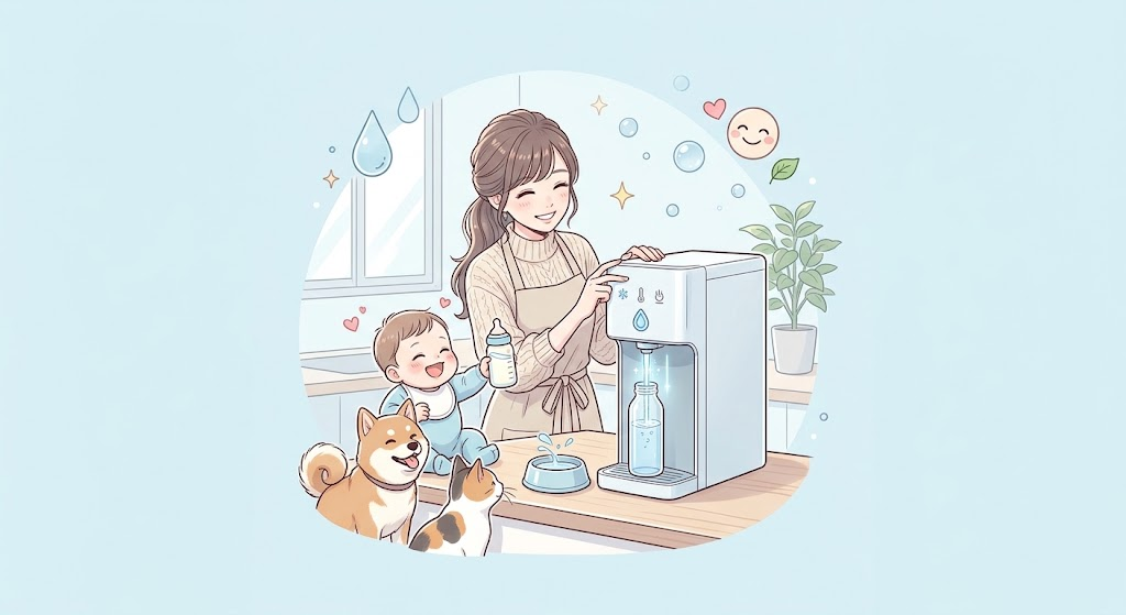 水素マニア:モードや使い方を守ればアクアバンク・日本トリムは赤ちゃんやペットにも安心!