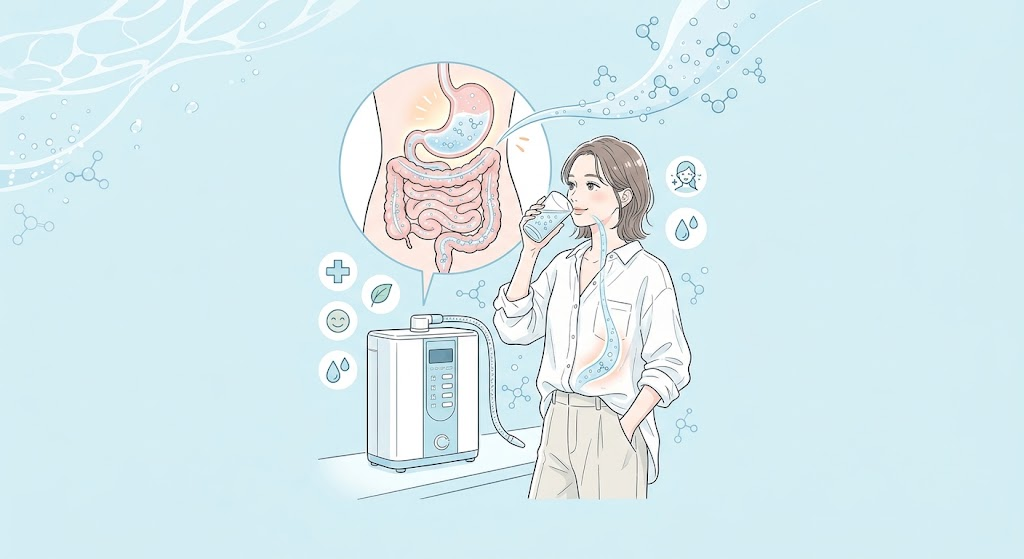 水素マニア:医療機器として認められた整水器(電解水素水)が胃腸に及ぼすアプローチ
