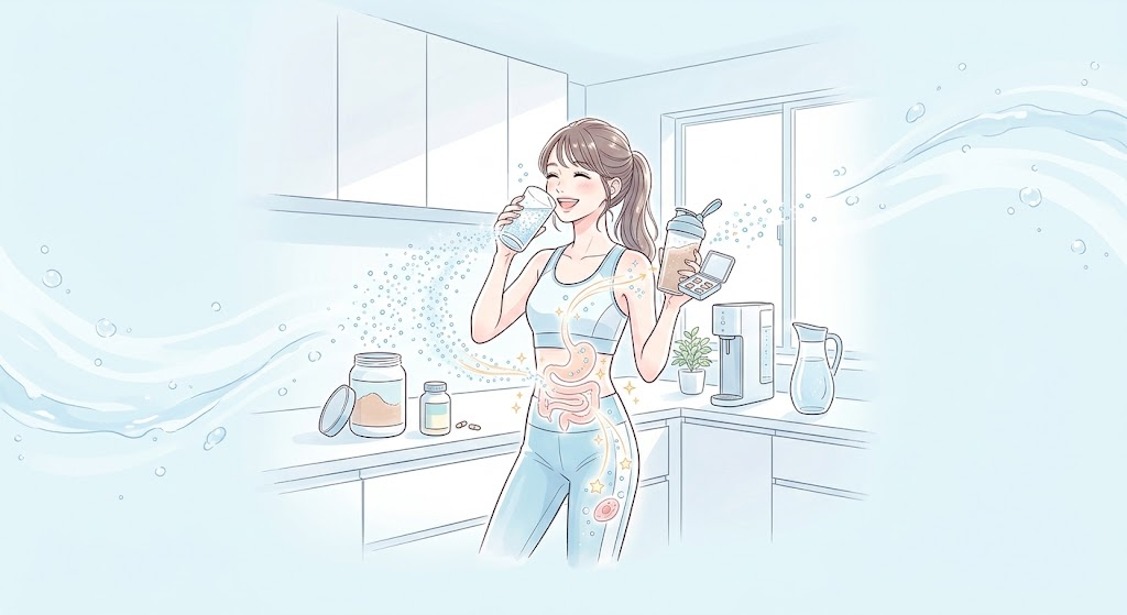 水素マニア:プロテインやサプリメントの吸収率を高める水素水のアプローチ