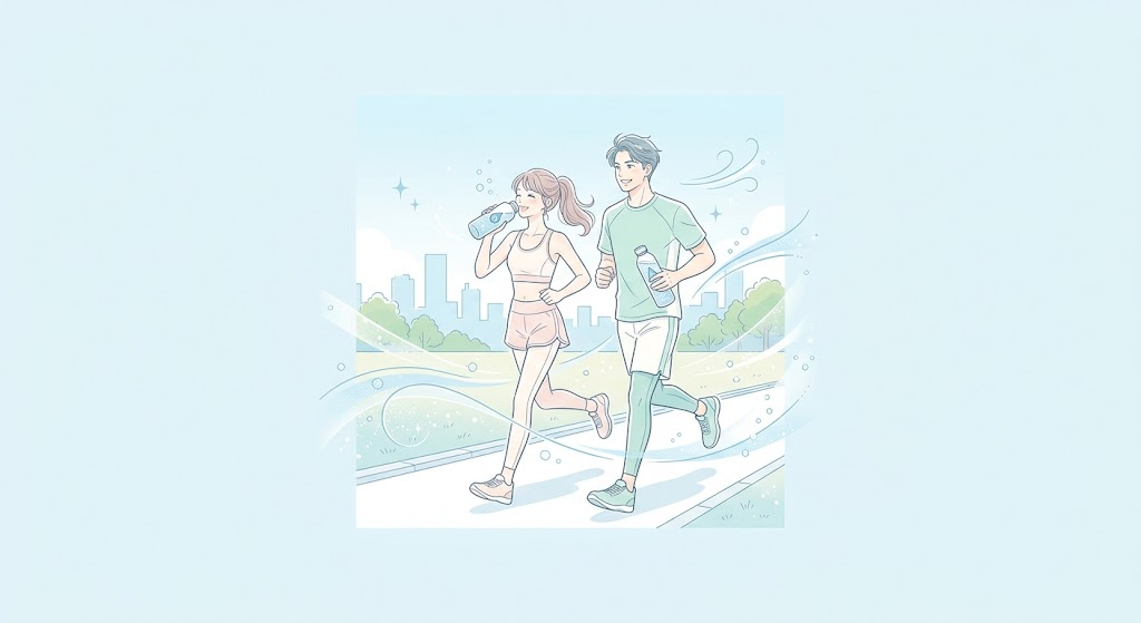 水素マニア:運動のお供に水素水をプラスして効率よく理想の身体を目指そう