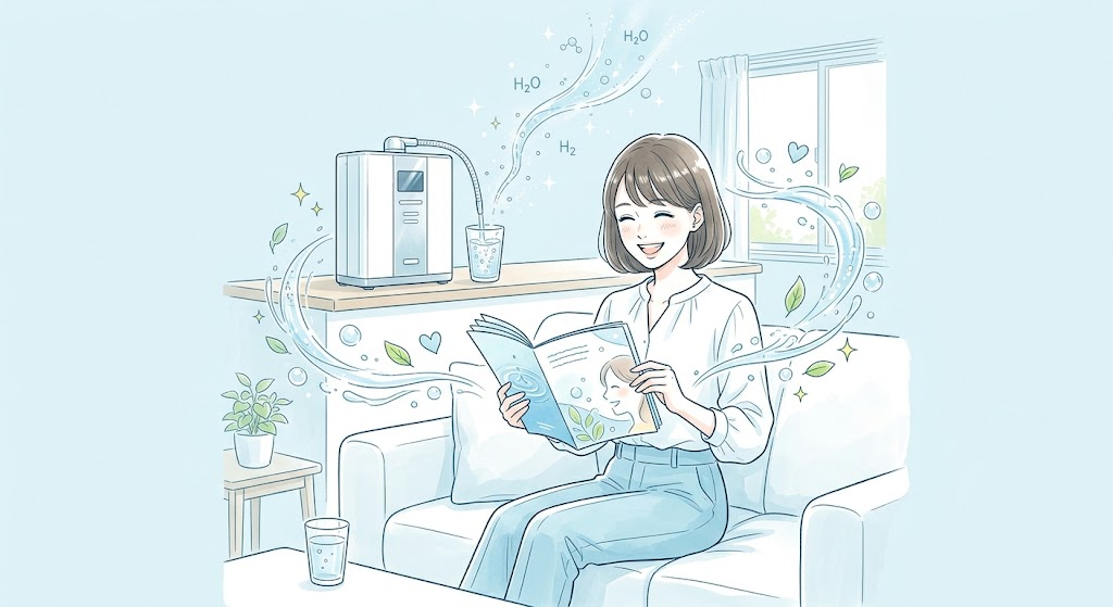 水素マニア:日本トリムの電解水素水整水器は資料請求から検討するのがおすすめ