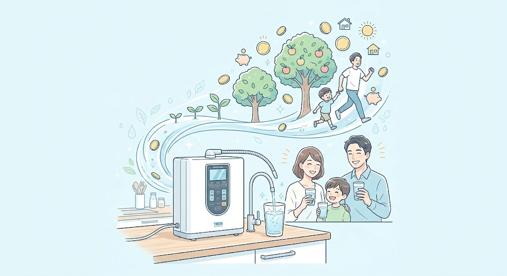 水素マニア:長期的視点で見れば日本トリムの整水器はコスパ最強の投資!