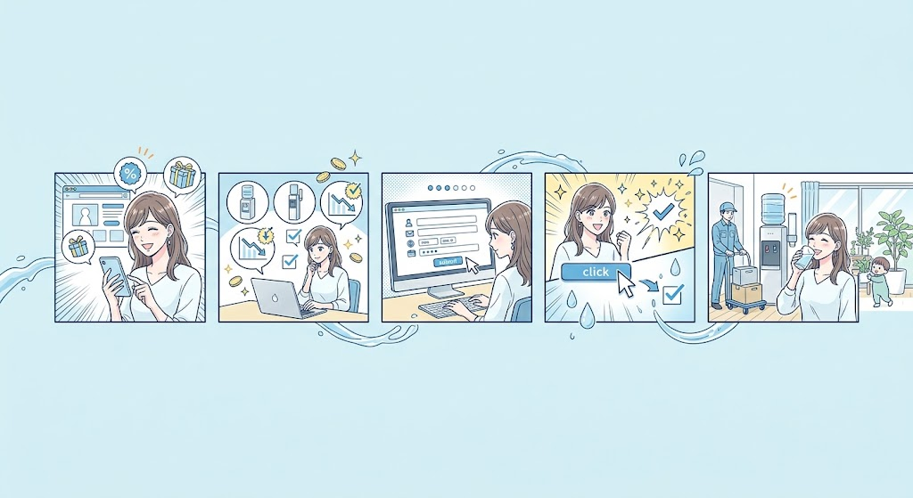 水素マニア:アクアバンクを損せずお得に申し込む手順(Web申込ステップ)