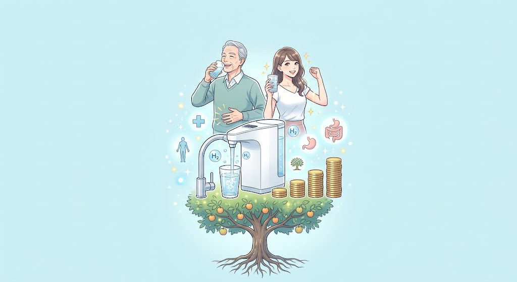 水素マニア:長期的なコスパと医療効果を求めるなら日本トリムがおすすめ!