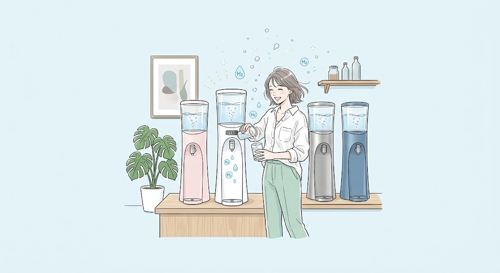 水素マニア:アクアバンクの外観デザインとカラーバリエーションの特徴